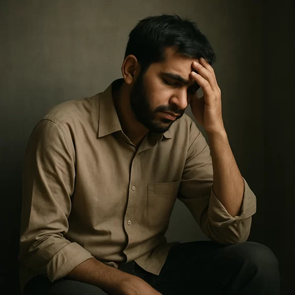 A pakistani male suffered from PTSD
