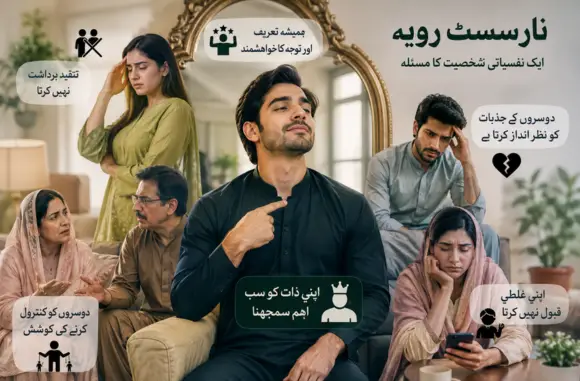 Pakistani family showing narcissistic behavior