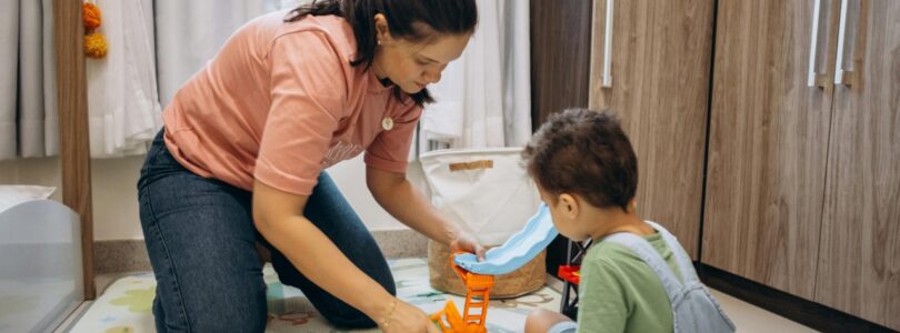 parents play with child parents play with child