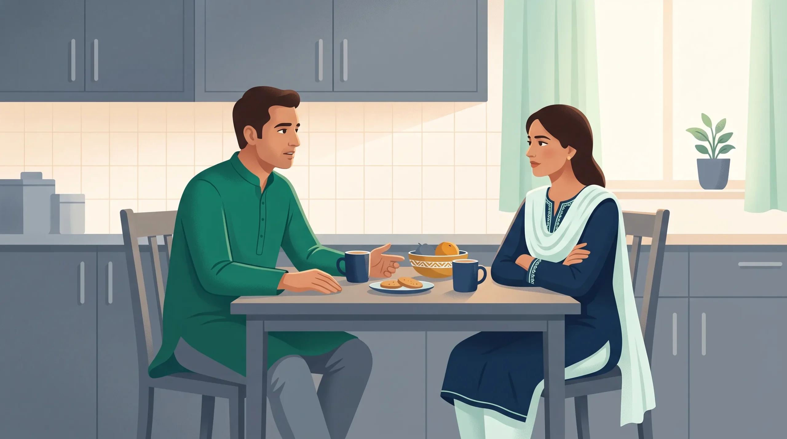 Marital Conflict Patterns Assessment on SehatYab, a free online mental health self-assessment for people in Pakistan